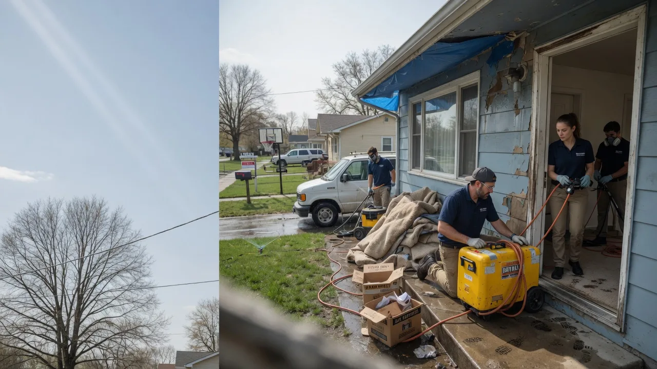 Basement Flood Cleanup in Latham, MO near me